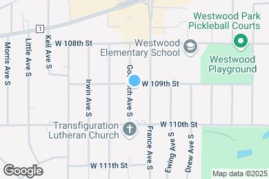 Map image of the property - 3917 W 109th St