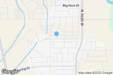 Map image of the property - 3877 E 950 N