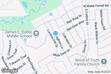 Map image of the property - 7604 Longbow Ln
