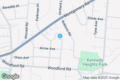 Map image of the property - 6087 Dryden Ave