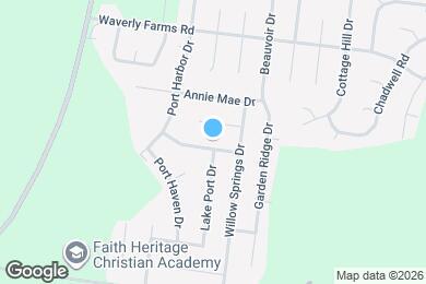 Map image of the property - 4426 Spring Harbor Dr