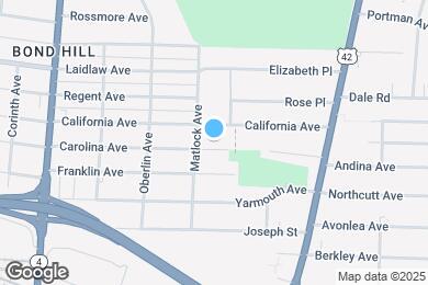 Map image of the property - 1514 Carolina Ave