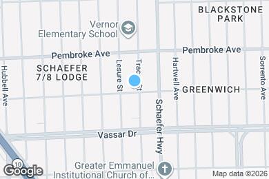 Map image of the property - 19701 Tracey St