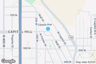 Map image of the property - 137 W 600 N