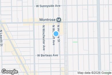 Map image of the property - 4303 N Wolcott