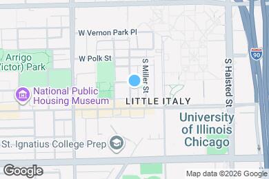 Map image of the property - 911 S Carpenter St