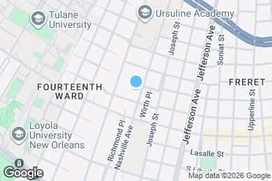 Map image of the property - 2328 Nashville Ave