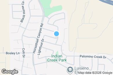 Map image of the property - 13410 Crystal Springs Dr