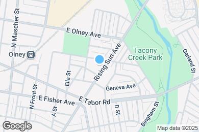 Map image of the property - 5424 Rising Sun Ave