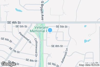 Map image of the property - 2004 SE 6th St
