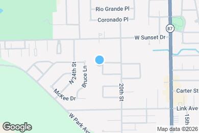 Map image of the property - 2145 Treemont Ln