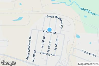 Map image of the property - 1202 E Keller St