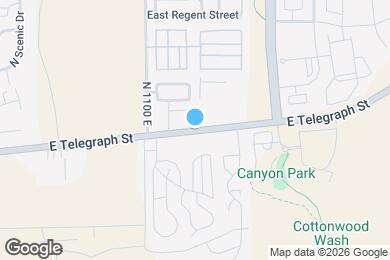 Map image of the property - 1167 E Telegraph St