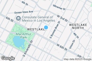 Map image of the property - 326 S Westlake Ave