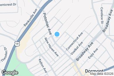 Map image of the property - 2840 Dwight Ave