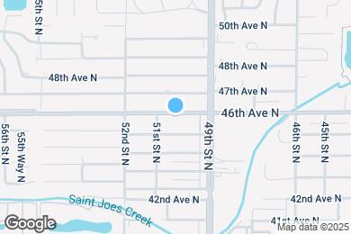 Map image of the property - 5086 46th Ave N