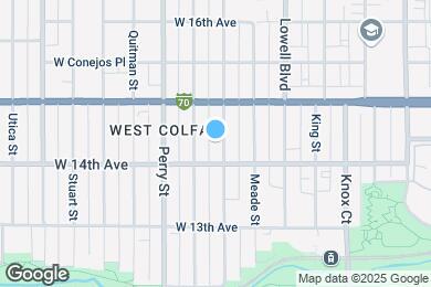 Map image of the property - 1431 Newton St