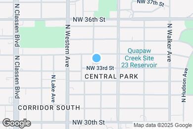 Map image of the property - 841 NW 33rd St