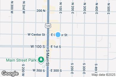 Map image of the property - 98 E Center St