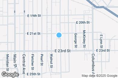 Map image of the property - 2119 Noble St