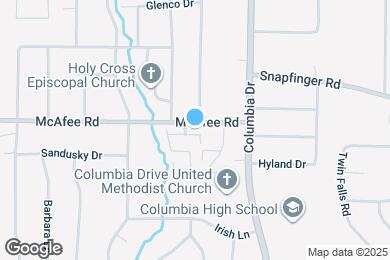 Map image of the property - 3296 Sheffield Cir