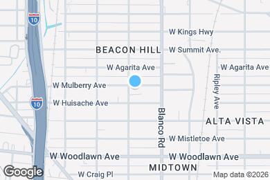 Map image of the property - 940 W Mulberry Ave