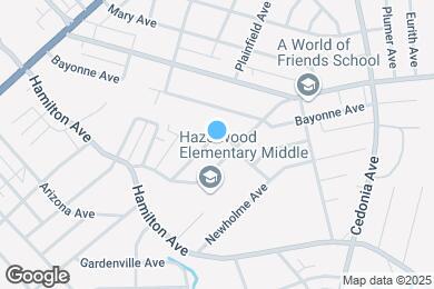 Map image of the property - Hazelcrest Apartments