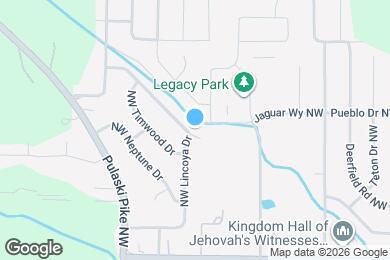 Map image of the property - 3729 NW Millbrae Dr