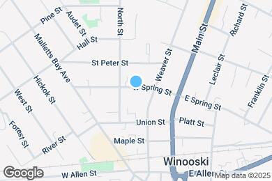 Map image of the property - 62 W Spring St