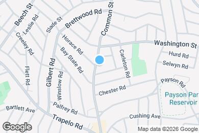 Map image of the property - 340 Common St