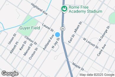 Map image of the property - 757 N Jay St