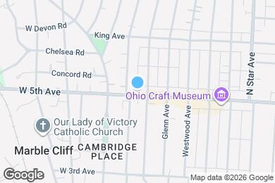 Map image of the property - 1840 W 5th Ave