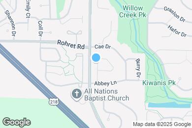 Map image of the property - 1329 Dolen Pl