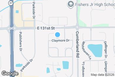Map image of the property - 9650 Claymore Dr