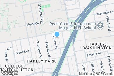 Map image of the property - 928 30th Ave N
