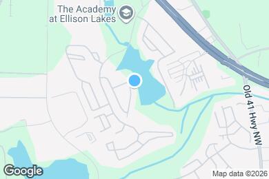 Map image of the property - 1964 Lakeshore Overlook Cir NW