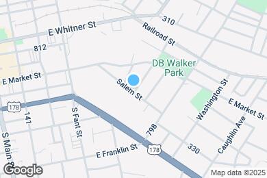 Map image of the property - 609 Salem St
