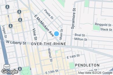 Map image of the property - 152 E McMicken Ave