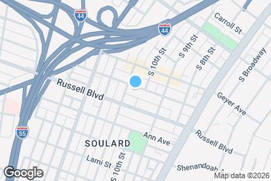 Map image of the property - 1012 Allen Ave
