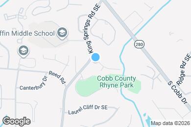 Map image of the property - 1173 Rhyne Chase