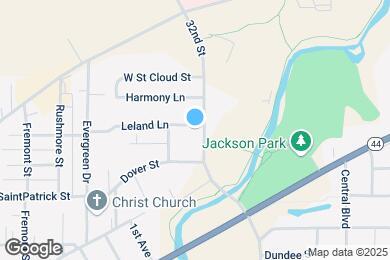 Map image of the property - 1701 32nd St