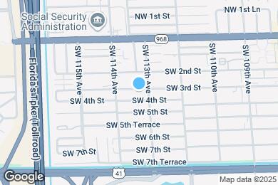Map image of the property - 11330 SW 3rd St