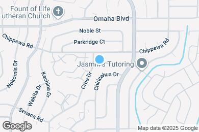 Map image of the property - 6821 Mescalero Dr