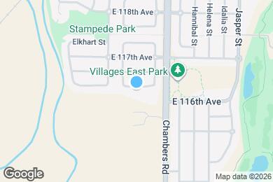 Map image of the property - 15130 E 116th Dr