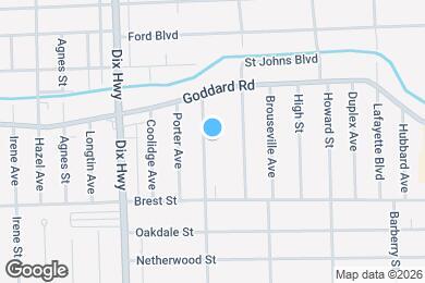 Map image of the property - 4163 Burns Ave