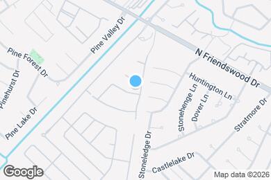 Map image of the property - 1103 Lochmoor Ln