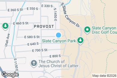 Map image of the property - 1468 E 580 S St