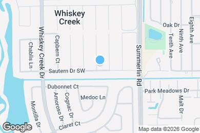 Map image of the property - 1516 Sautern Dr SW