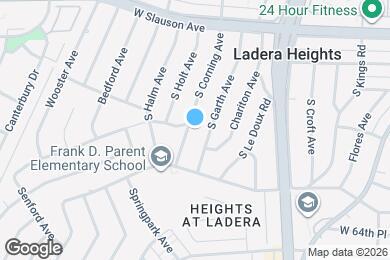 Map image of the property - 6204 S Corning Ave