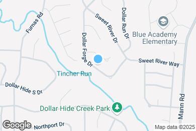 Map image of the property - 5805 Dollar Forge Dr